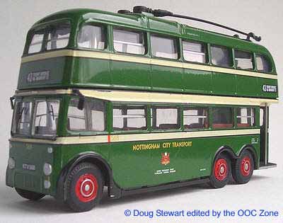 City of Nottingham Q1 trolleybus.